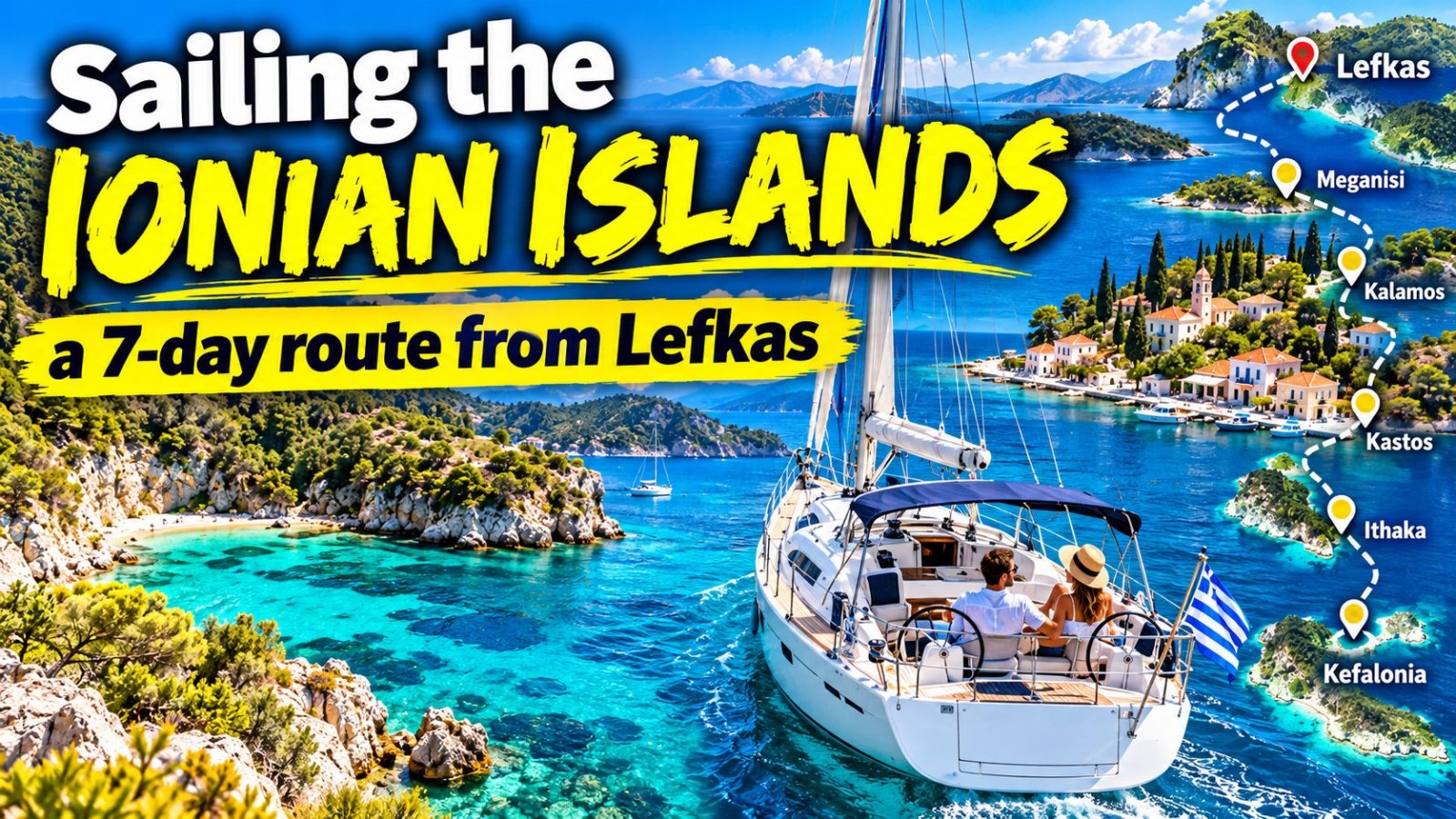 Sailing the Ionian Islands: a 7-day route from Lefkas