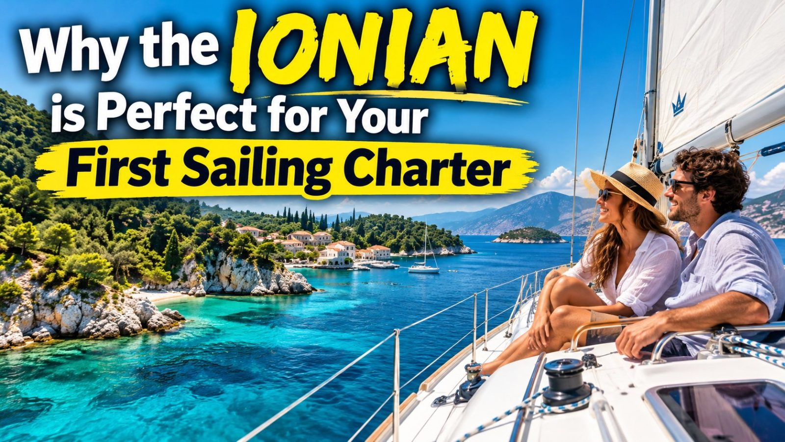 Why the Ionian is perfect for your first sailing charter