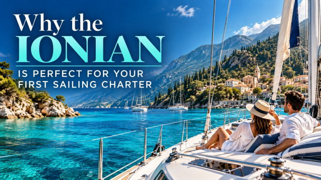 Why the Ionian is perfect for your first sailing charter