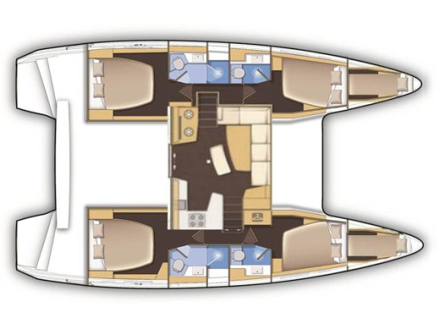 Avadele - Cabine  1 (Lagoon 42)